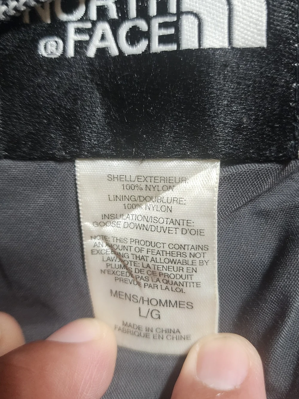 The North Face Men’s Gray & Black HyVent Insulated Hooded Jacket